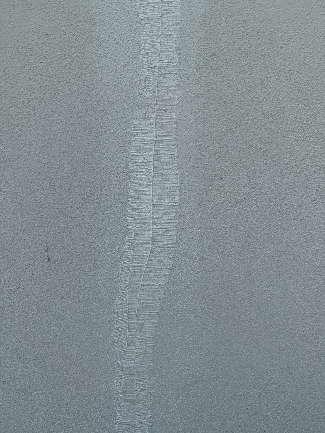 Elastomeric patch applied along the crack